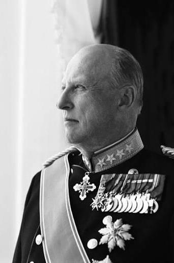 Lenke til artikkel: Hans Majestet Kong Harald V er død