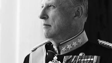 Lenke til artikkel: Hans Majestet Kong Harald V er død